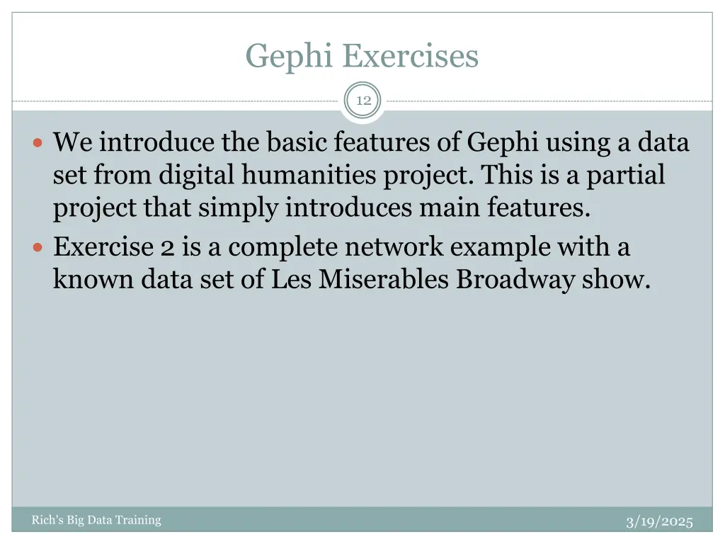 gephi exercises