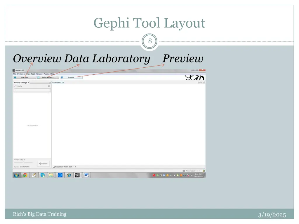 gephi tool layout