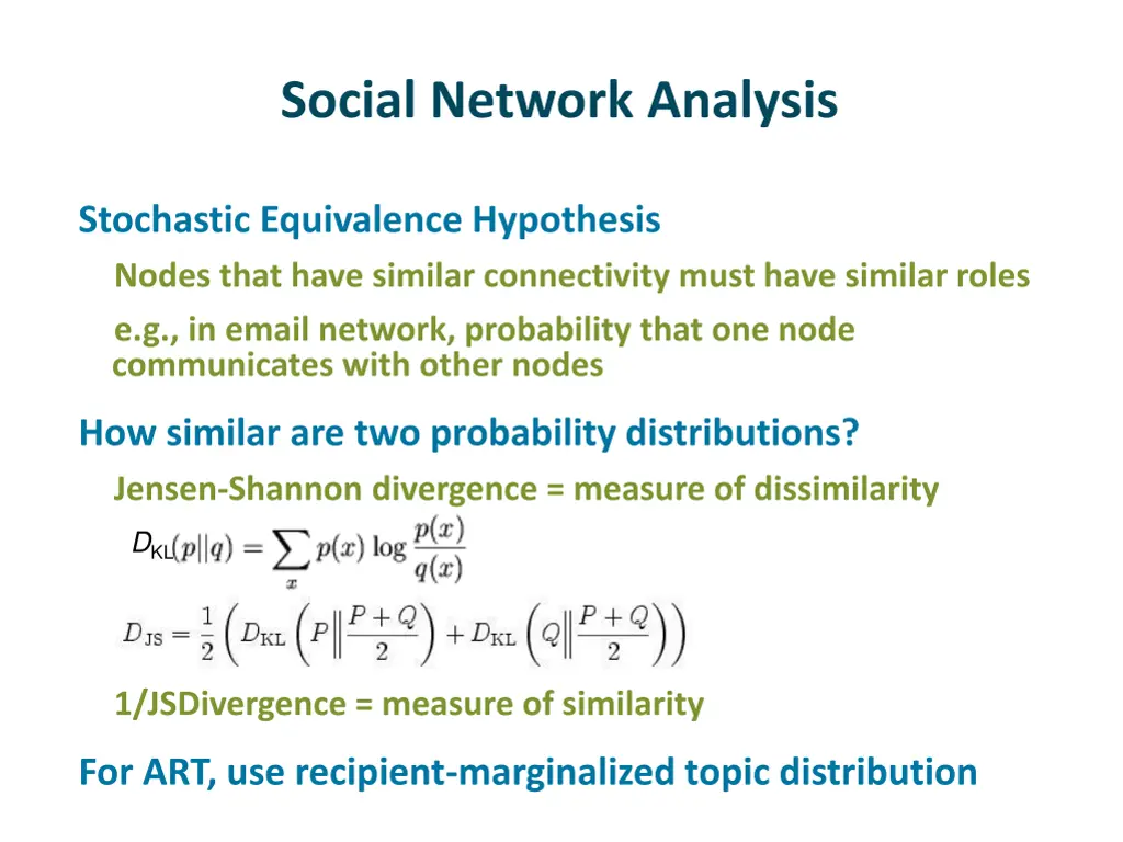 social network analysis 1