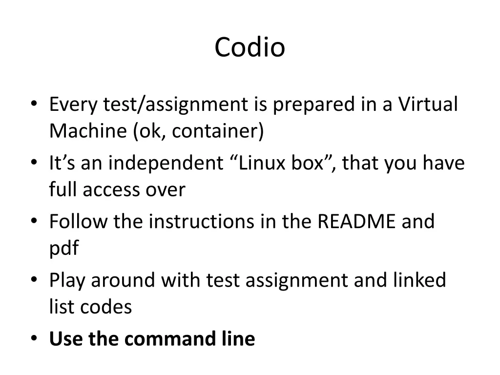codio 1