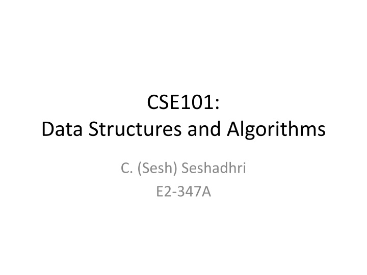 cse101