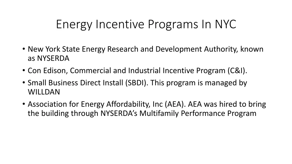 energy incentive programs in nyc
