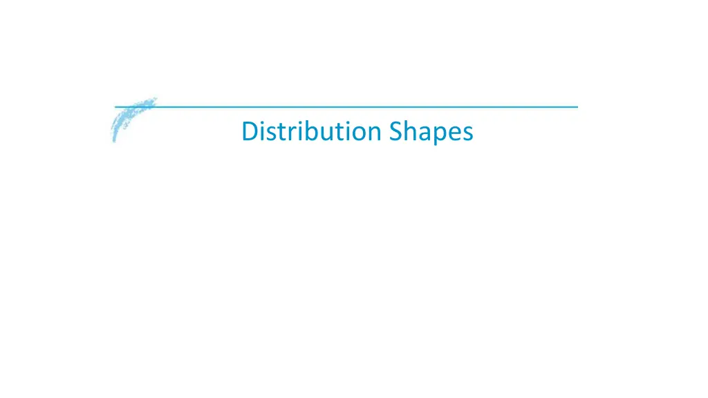 distribution shapes
