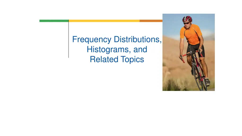 frequency distributions histograms and related