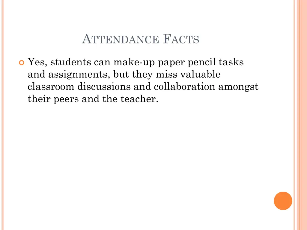 a ttendance f acts 4