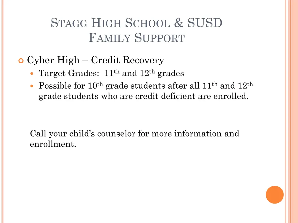 s tagg h igh s chool susd f amily s upport 3
