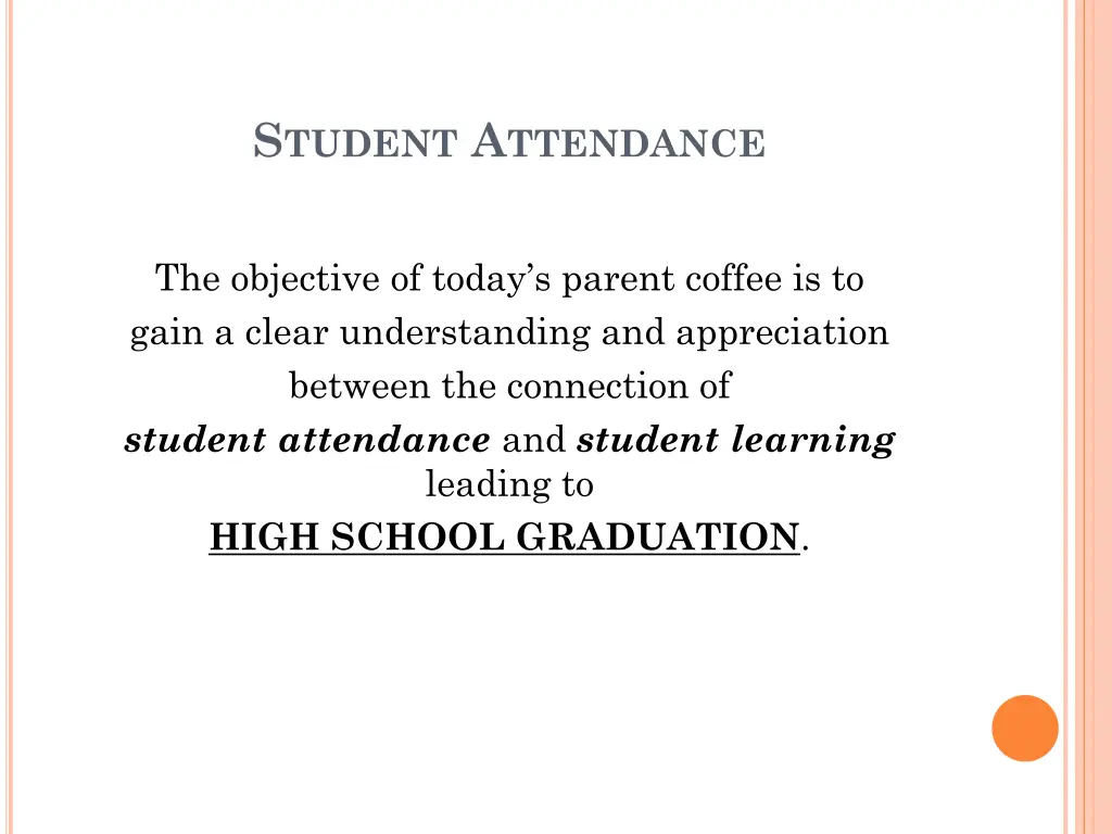 s tudent a ttendance