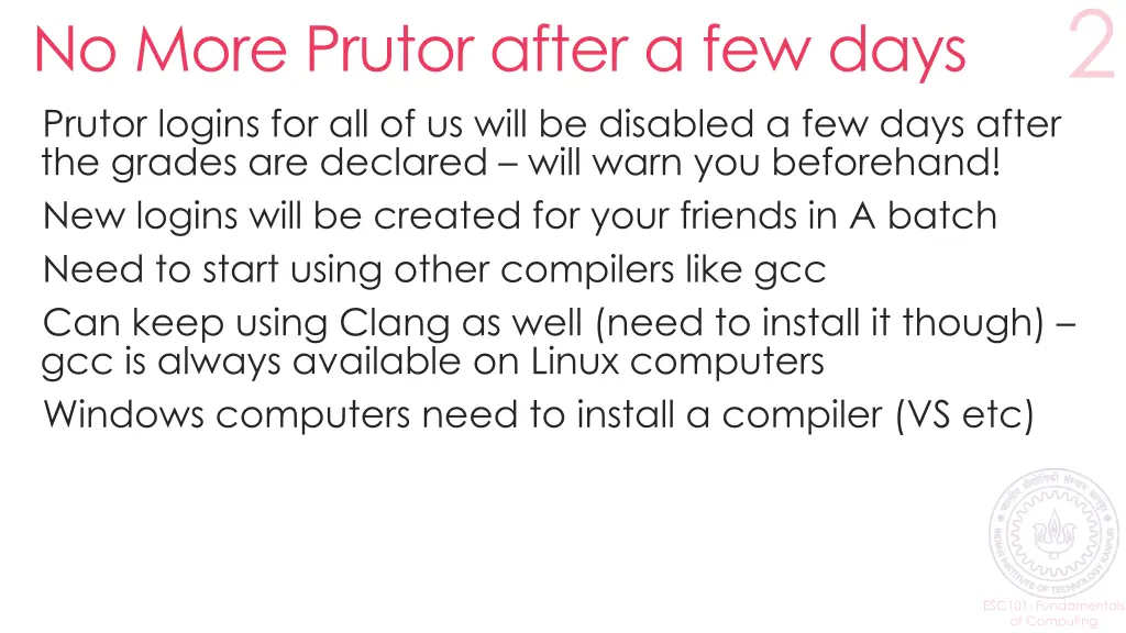 no more prutor after a few days prutor logins