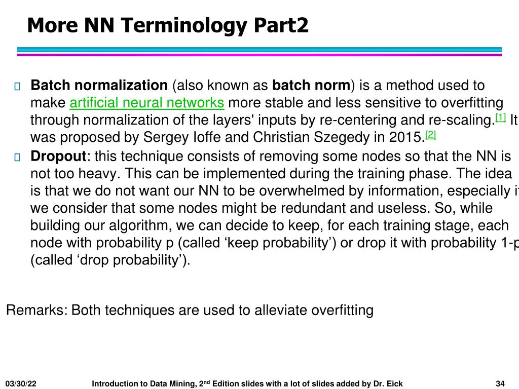 more nn terminology part2
