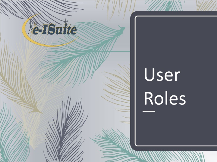 user roles