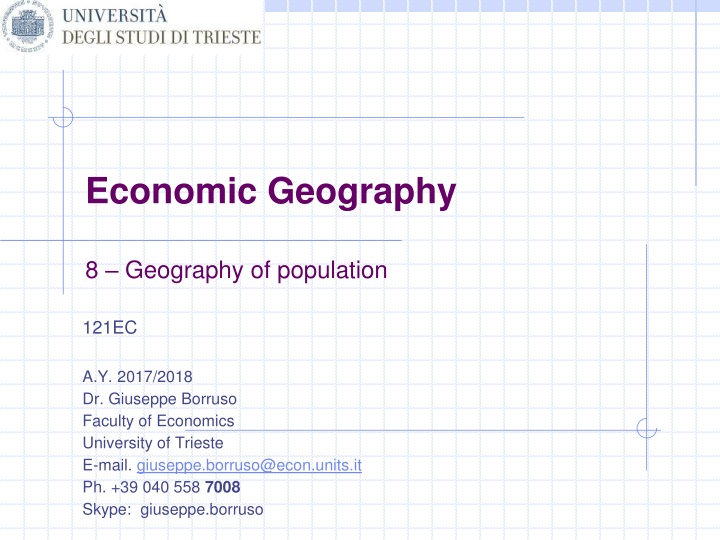 economic geography
