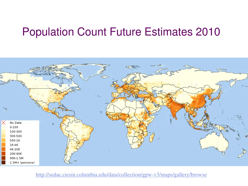 population count future estimates 2010