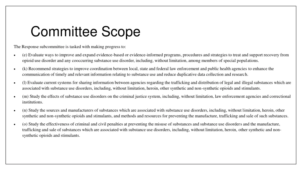 committee scope 1