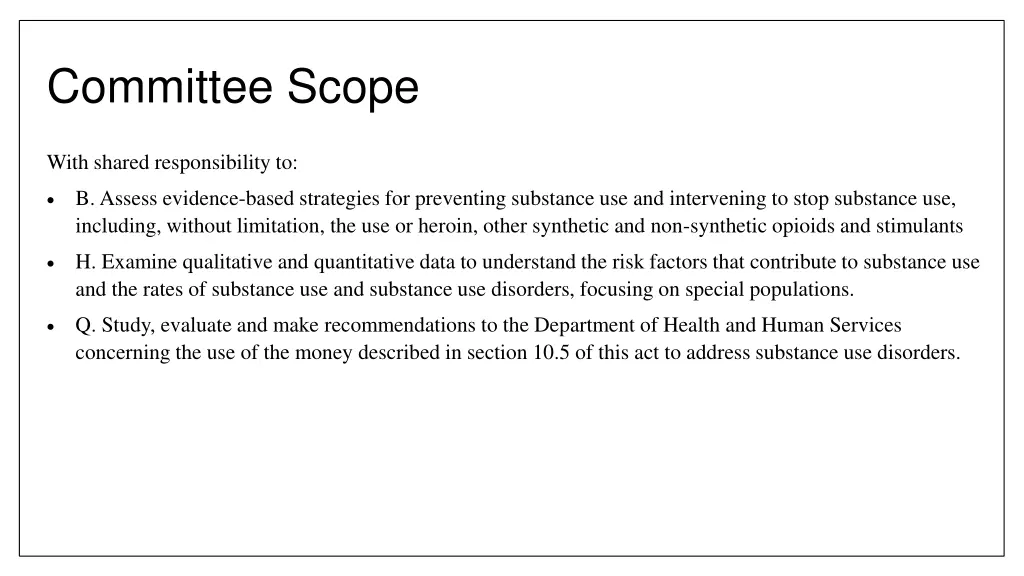 committee scope 2