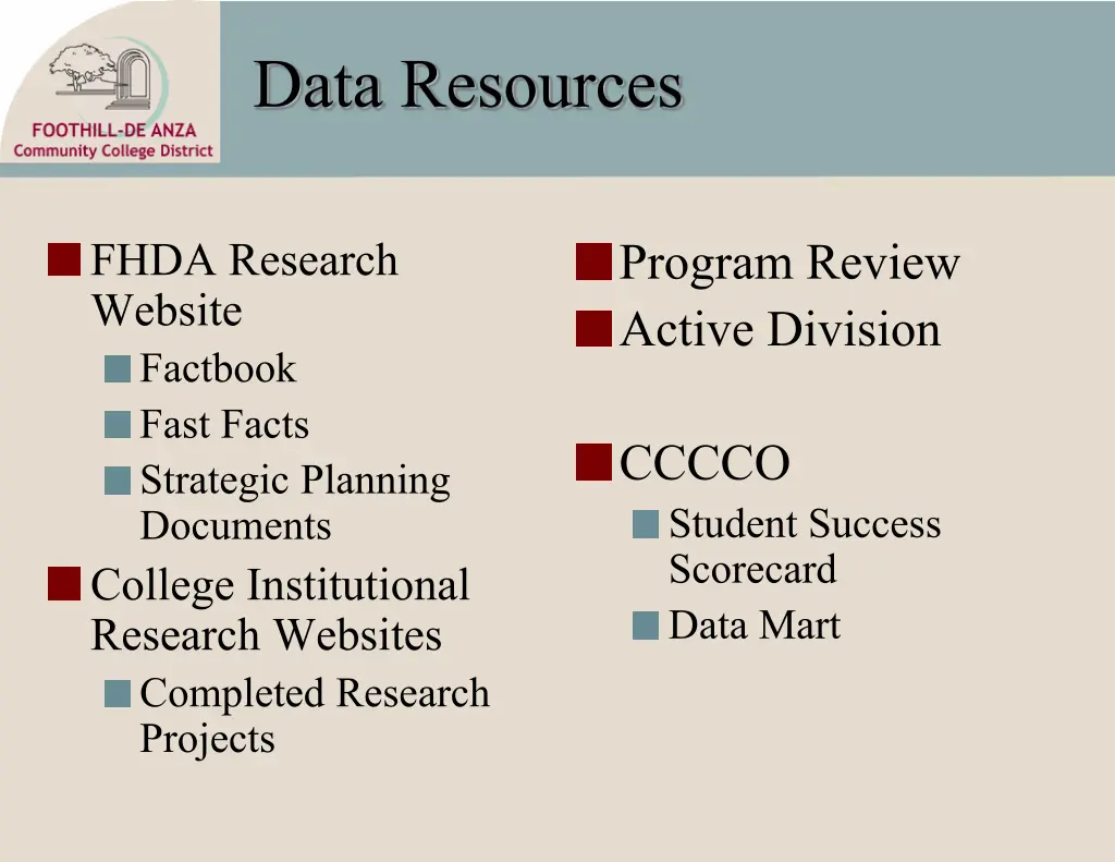 data resources