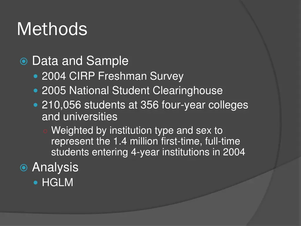 methods