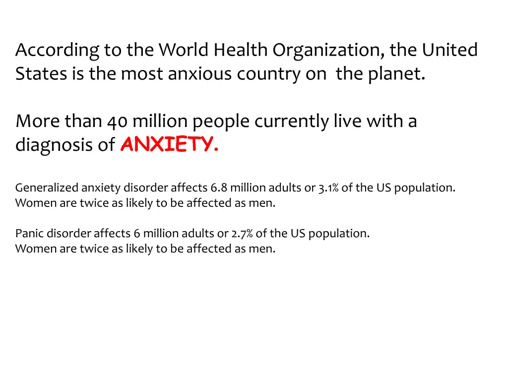 according to the world health organization