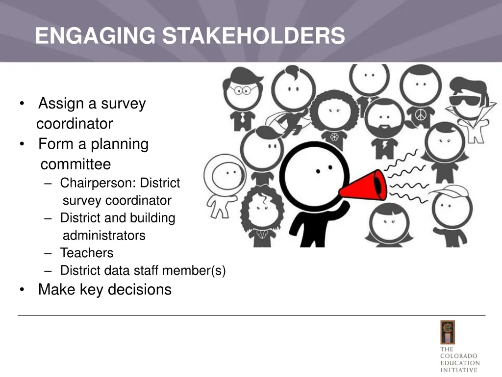 engaging stakeholders