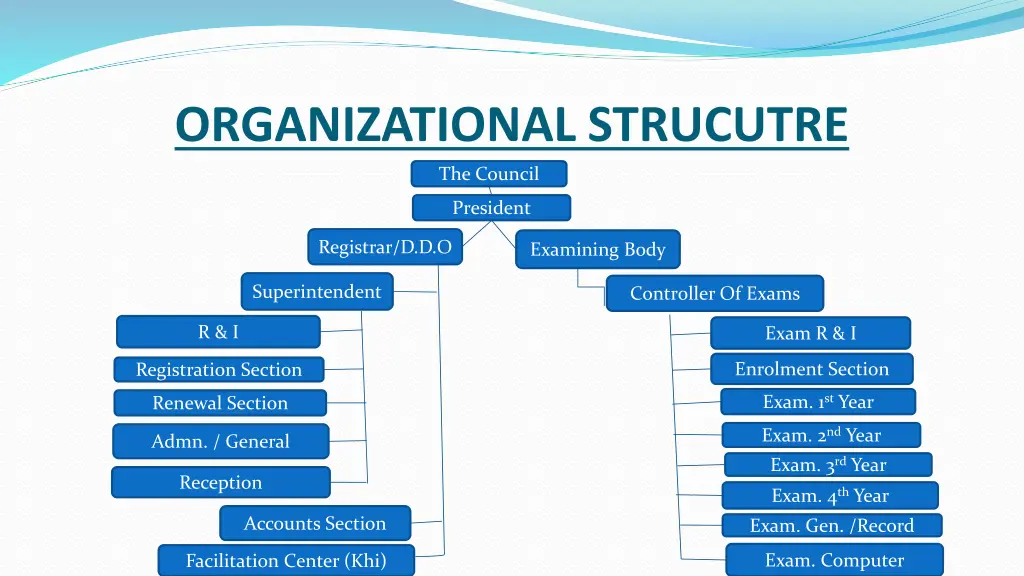 organizational strucutre