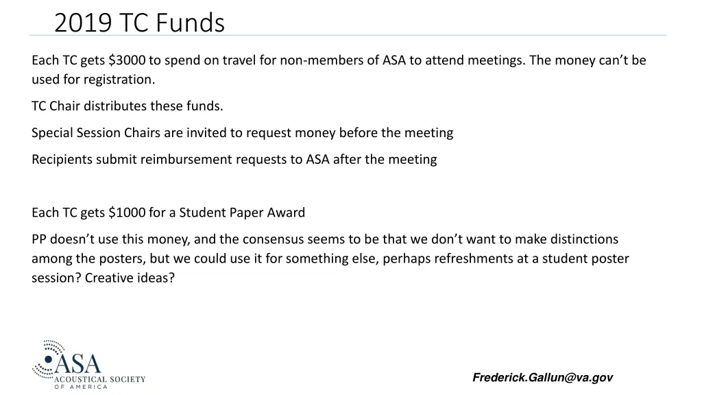 2019 tc funds