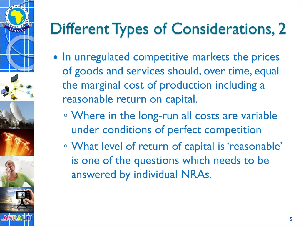 different types of considerations 2