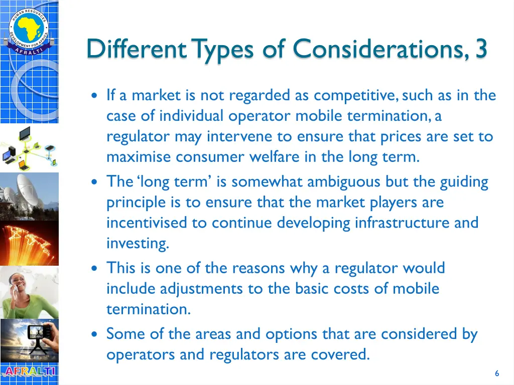 different types of considerations 3