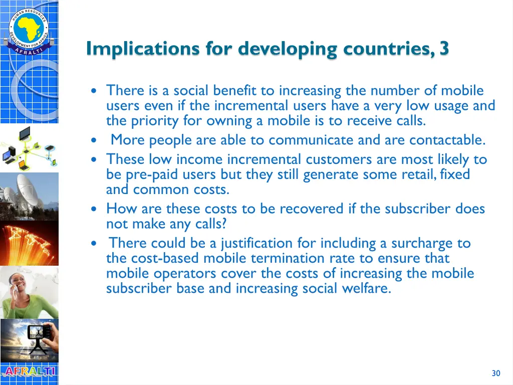 implications for developing countries 3