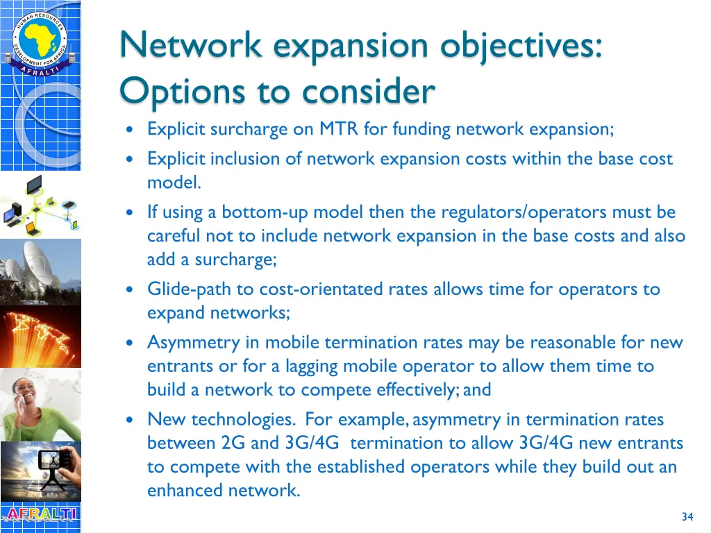 network expansion objectives options to consider