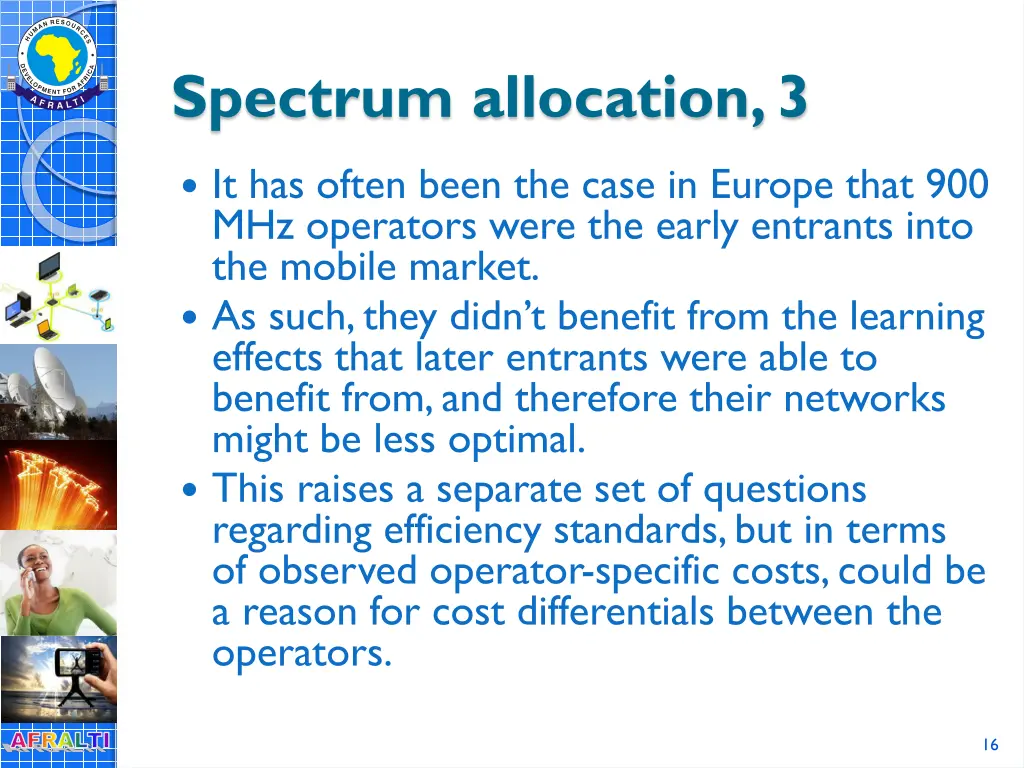 spectrum allocation 3 1