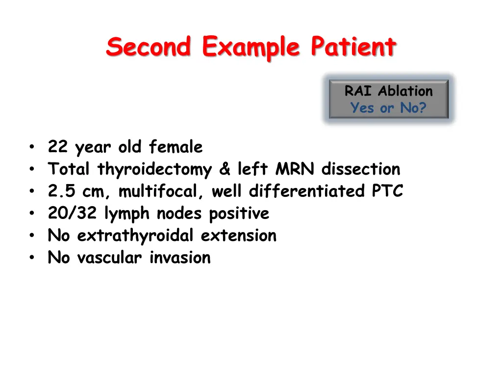 second example patient