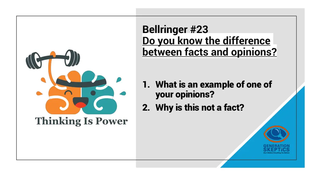 bellringer 23 do you know the difference between