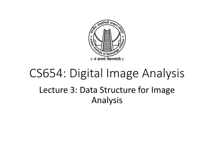cs654 digital image analysis
