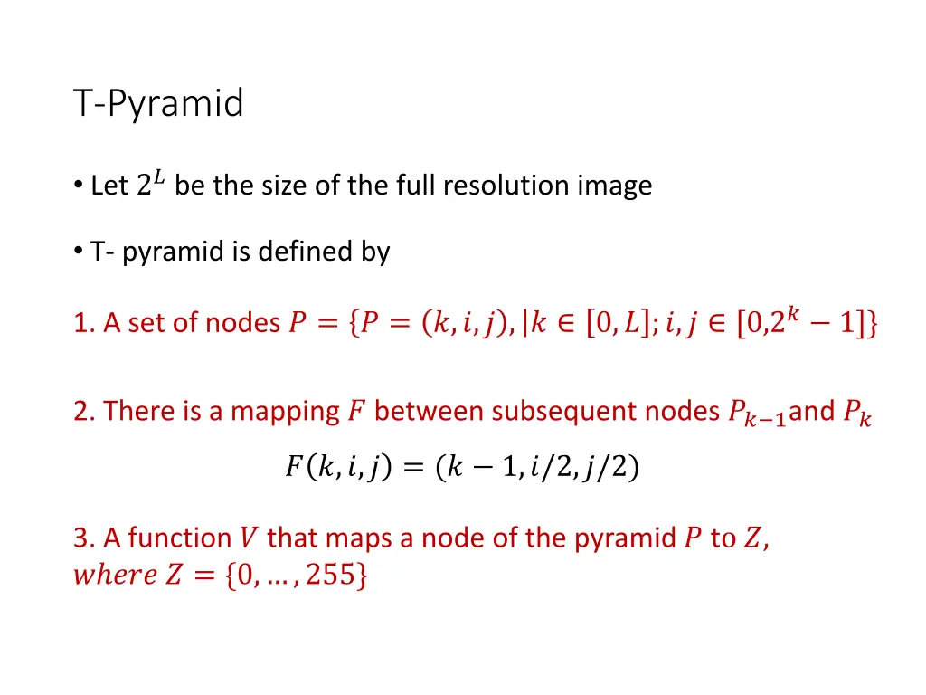 t pyramid
