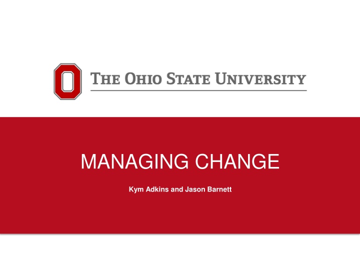 managing change
