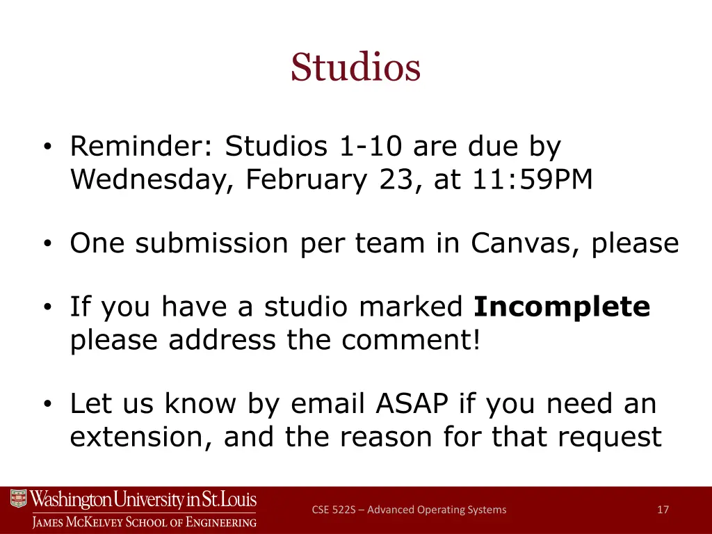 studios 1