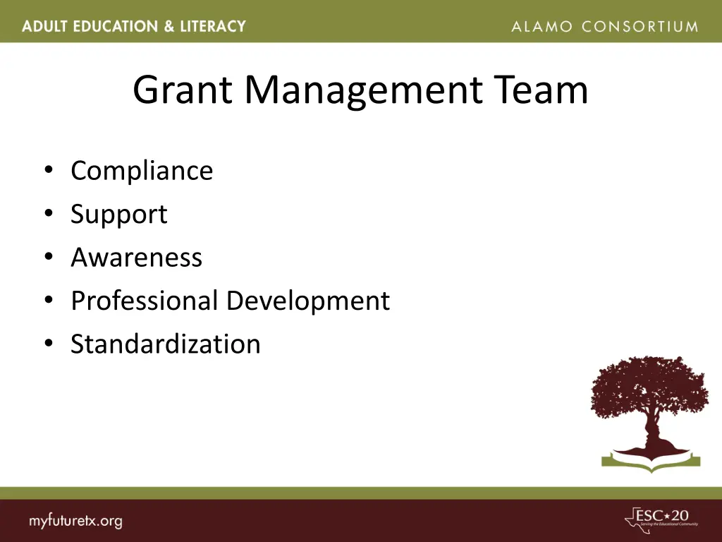 grant management team