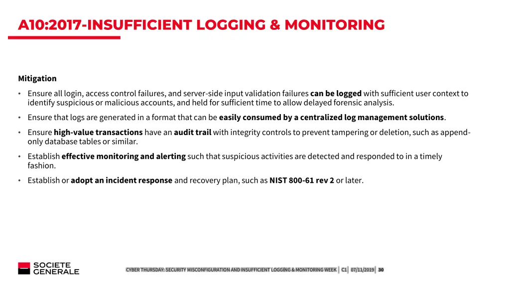 a10 2017 insufficient logging monitoring 1