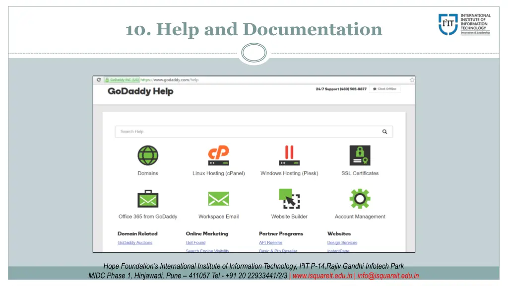 10 help and documentation 1