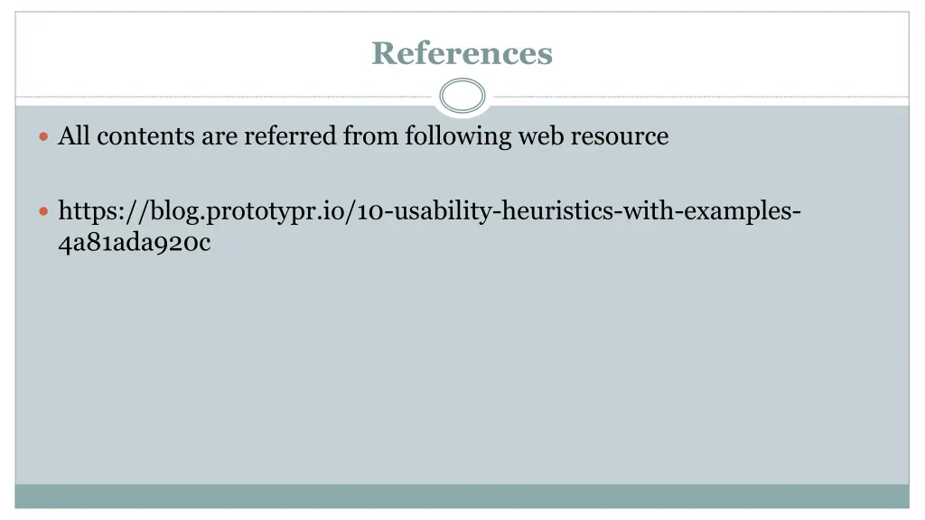 references