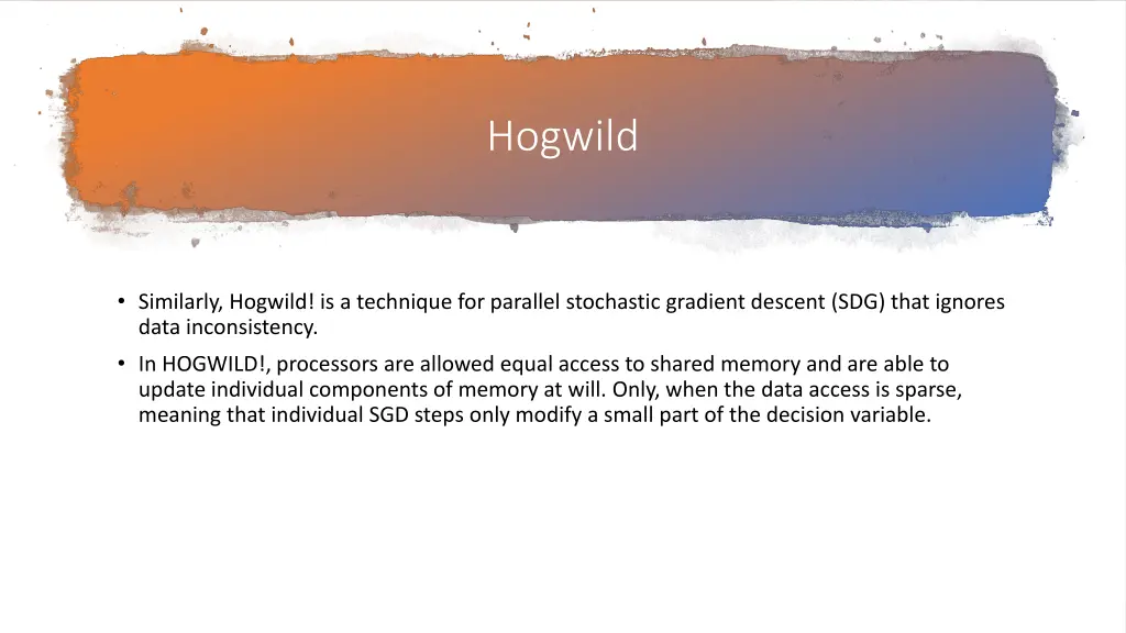 hogwild