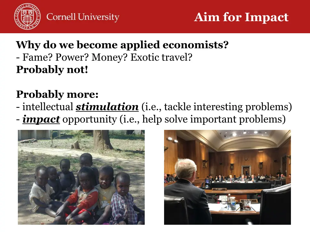 aim for impact
