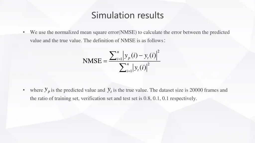 simulation results 1