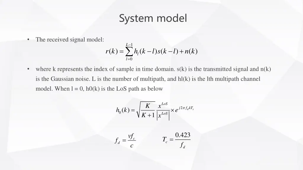 system model 2