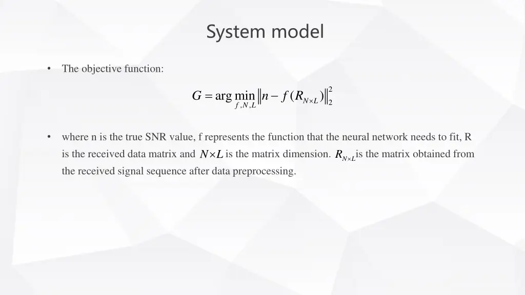 system model 3