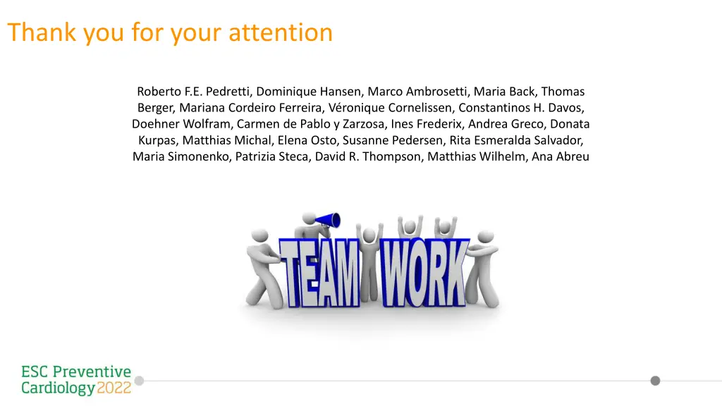 thank you for your attention