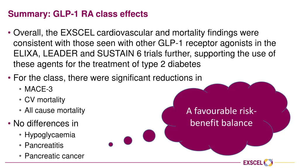 summary glp 1 ra class effects