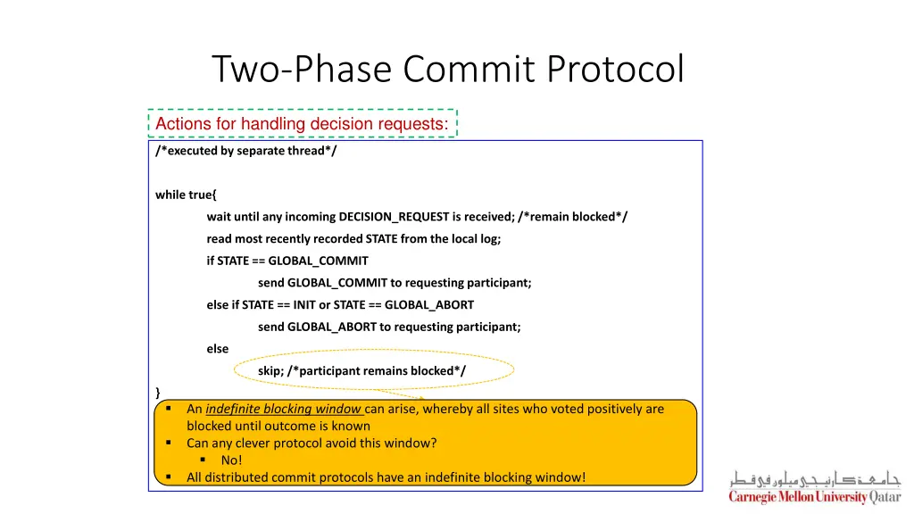 two phase commit protocol 3