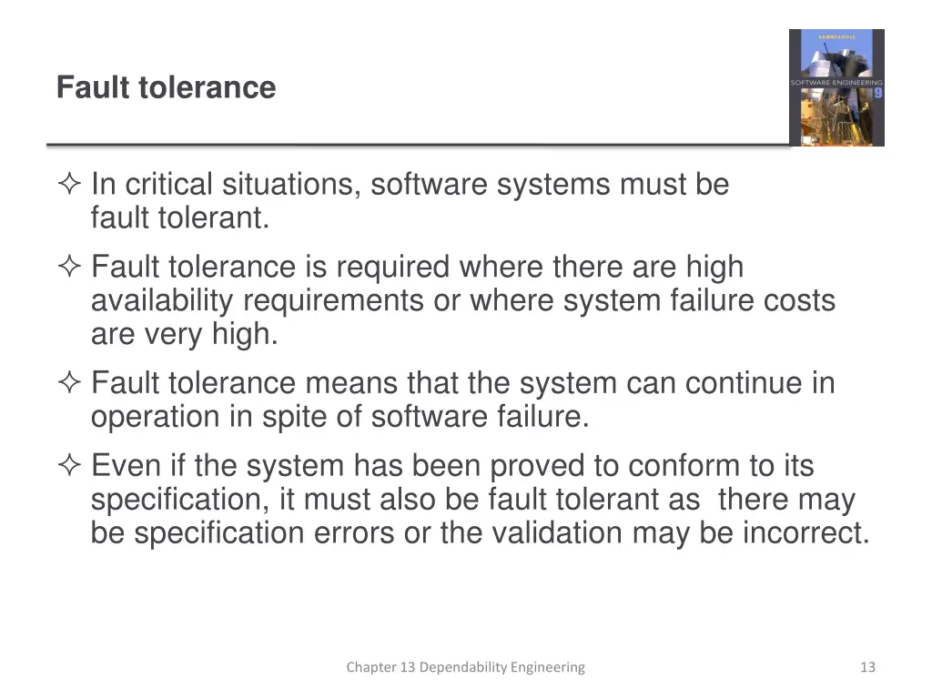 fault tolerance