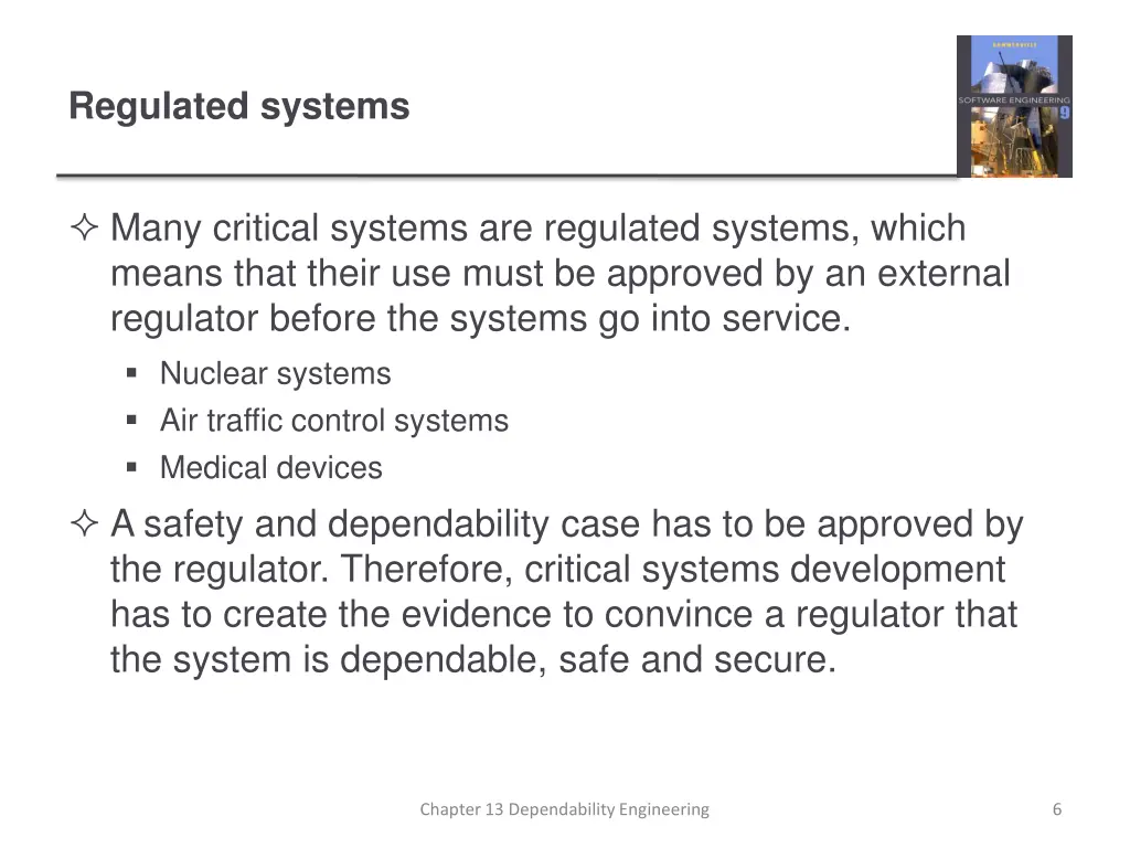 regulated systems
