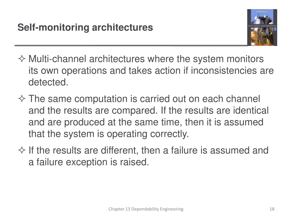 self monitoring architectures